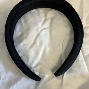 Jennifer Behr Black Silk Tori Headband